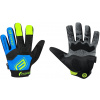 FORCE KID MTB AUTONOMY detské rukavice, čierno-modré veľkosť M 90569105-M