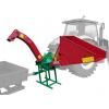 Štiepkovač PIRANA BYSTRON - Za traktor + S PRIPOJENÍM VLEČKY - max.Ø7 cm - Výkon traktora od 10kW ( )