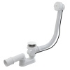 ALCA Automatický sifón do vane kompletný, biely A51BM-120