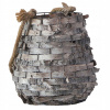 Lampáš, svietník - 1 PC Creative Candle Container Decor Bark (Lampáš, svietník - 1 PC Creative Candle Container Decor Bark)