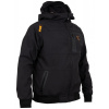 Fox collection Black / Orange Shell hoodie - XL
