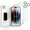 Tech-Protect Supreme set, 2 tvrdené sklá s aplikátorom+ sklo na šošovku iPhone 16 Pro 5906302310920