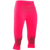 Dámske funkčné 3/4 spodky X-Bionic Energizer 4.0 Pants 3/4 Wmn - neon flamingo/anthracite S