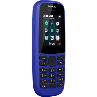 Nokia 105 (2019) Dual-SIM čierna 16KIGL01A08