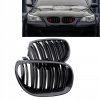 Grill obličky mriežky M5 BMW 5 E60 E61 čierny lesk