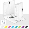 LEITZ 180 Wow Pákový zakladač 8 cm A4 biely