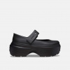 Crocs Stomp Mary Jane Black/Black