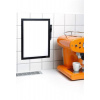 Durable Samolepiaci panel Duraframe NOTE, A4, čierny, 1 ks