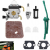 KARBURÁTOR PRE KOSAČKU STIHL FS38 FS45 FS55 FS80 FS85 + TESNENIA + KÁBLOVÁ PUMPA