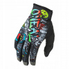 Priedušné farebné motocyklové rukavice MX O'Neal Mayhem Rancid M 21 cm
