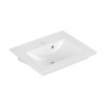Villeroyboch VILLEROY & BOCH VERITY LINE umyvadlo 65 cm, s otvorem pro baterii a přepadem, alpská bílá