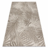 Eoshop KOBEREC SIZAL FLOORLUX 20504 LISTY šampaňské / taupe DŽUNGLE (Velikost: 240x330 cm)