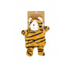 Aurora Hrejivý vankúšik - Tiger - Snuggables - 31 cm