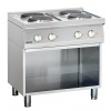 Elektrický sporák 4 plotýnky, 800x700x850 mm | BARTSCHER, 700 Classic inox