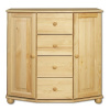 Casarredo DK-129 komoda so 4 zásuvkami morenie dub