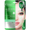 Eveline Cosmetics EVELINE látková maska Aloe vera 8in1 1ks