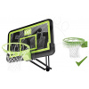 Basketbalová konštrukcia s doskou a flexibilným košom Galaxy wall mount system black edition Exit Toys oceľová uchytenie na stenu nastaviteľná výška