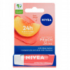 Nivea Peach Shine Starostlivá pomáda na pery 5,5 ml