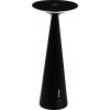Bezdrôtová lampa Dama 29 cm čierna