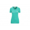 Icebreaker Women's Merino Tech Lite II Short Sleeve Tee Ski Stripes, Fresh 0A56IT733 dámské tričko XS