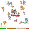 Nálepka na stenu Tom & Jerry