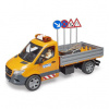 Bruder 2677 nový MB Sprinter Silničáři s figurkou a příslušenstvím
