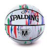 Basketbalová lopta Spalding Marble Series Hg Sz7 Biela 7 (Veľkosť 7)