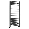 Aqualine Aqualine, DIRECT vykurovacie teleso s bočným pripojením 450x960 mm, čierna matná, ILR94B