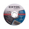 Extol Craft 106920 kotúče rezné na kov 125x1,6x22,2 mm, 5ks