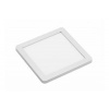 GTV LED svítidlo panel VEGAS 3W 100x100, alu, 2v1 teple-studená bílá, mini amp kabel 2m