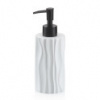 KELA Dávkovač mydla Merida polyresin biely 19,0 cm 7,0 cm 200,0 ml KL-23762