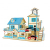 Woodcraft Drevené 3D puzzle Prímorská destinácia