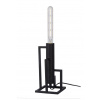 LUCIDE ZILDA Table Lamp E27/40W L12 W12 H25cm Black 08526/01/30