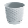 Prosperplast Ratolla Round Drlo 19,0 cm biely