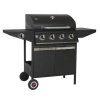 Landmann | Gril plynový BBQ XL 4.1 Landmann (16 kW) s litinovými rošty 12249 12249