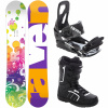 Súprava Juniorský Snowboard 138 cm Lucy RAVEN (Súprava Juniorský Snowboard 138 cm Lucy RAVEN)