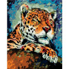 Maľovanie podľa čísel – Číhajúci gepard, 40 × 50 cm, plátno napnuté na ráme 8596530028574