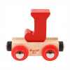 Bigjigs Rail Vagónik drevené vláčikodráhy - Písmeno J Bigjigs Rail Vagónik drevené vláčikodráhy - Písmeno J