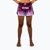 Dámske tréningové šortky Venum Iris Muay Thai plum/white