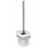 Ideal Standard IOM Square WC kefa s držiakom, matné sklo/chróm E2194AA