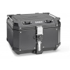 MONOKEY TopCase K-FORCE - 48l, KAPPA (čierny, hliník, 32,3x45,4x48 cm)