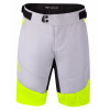 FORCE - kraťasy F STORM s odnímateľ. vložkou,šedo-fluo L