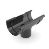 BRYZA Plastový kotlík Ø 125/90 mm, čierna RAL 9005