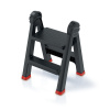 Schodíky TITAN LADDER čierny 47,0x43,5x63,0cm