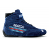 Závodní boty Sparco Top Martini Racing, s homologací FIA, barva: modrá, velikost: 38