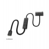 AKASA - Proslim SATA kábel 90 ° - 50 cm (AK-CBSA09-05BK)