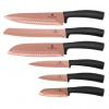 BERLINGERHAUS Sada nožov Rosegold Metallic Line blister BH-2558 6 ks