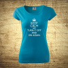 Keep calm and turn it off and on again, Barva Modrá, Velikost S Bezvatriko.cz 208207