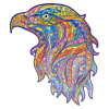IZMAEL Drevené Eagle/M 120 dielov