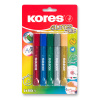 Dekoračné lepidlo Kores Glitter Glue - 5 x 10,5 ml, blister